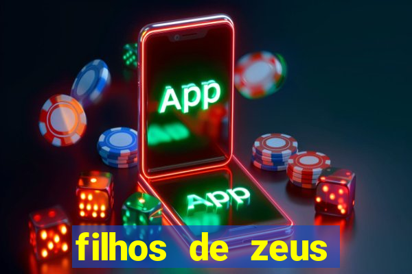 filhos de zeus mitologia grega